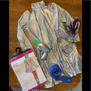 Women’s Space Girl Alien Dress and Costume size L